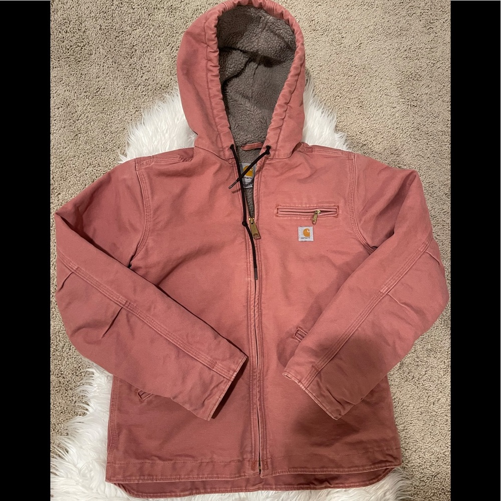 Carhartt pink jacket